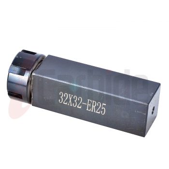 32mm square shank Er25 holder