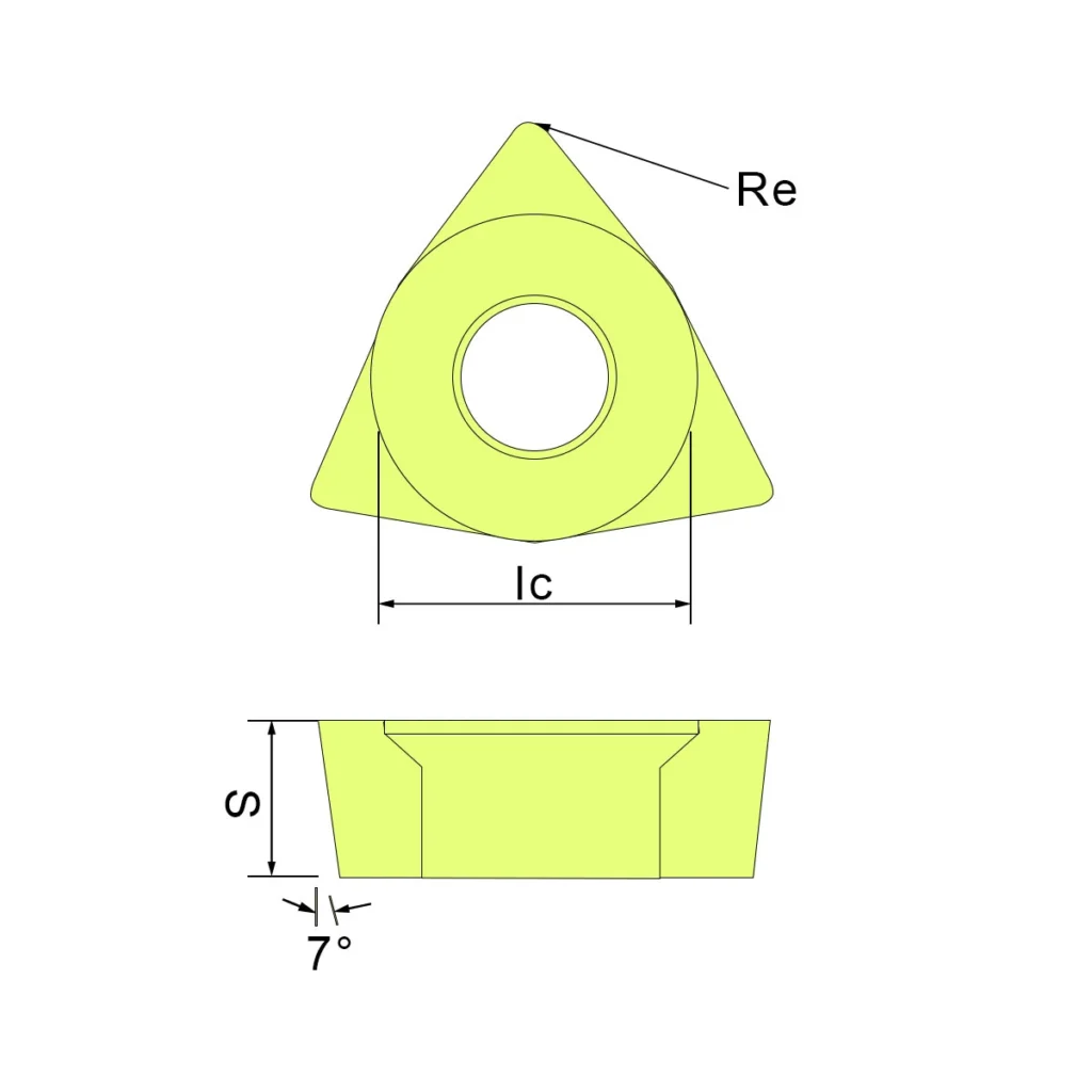 U Drill Inserts, WCMT050308 Drill Carbide Inserts, Indexable Insert For Drilling, Pack of 10